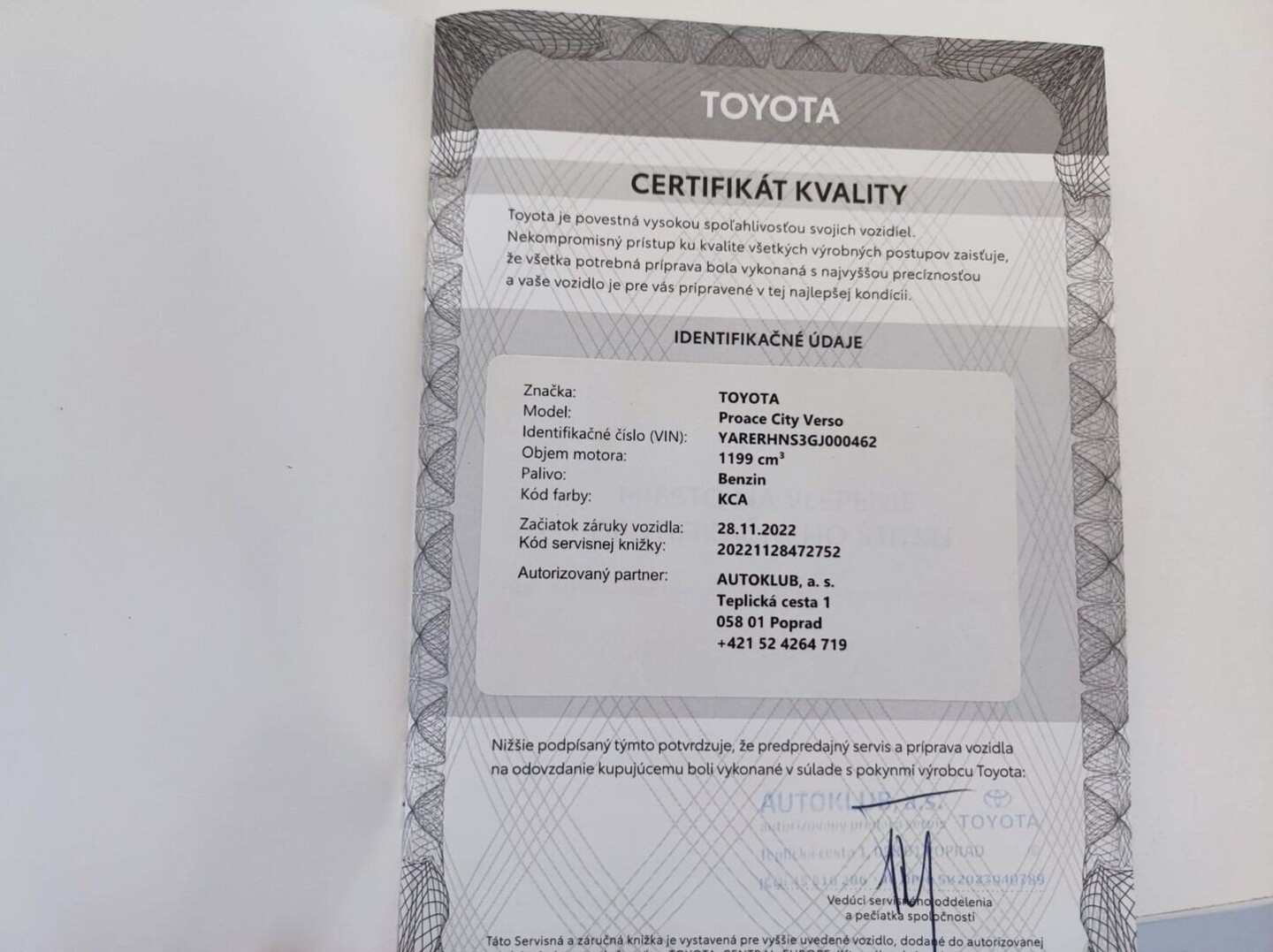 Toyota PROACE CITY VERSO