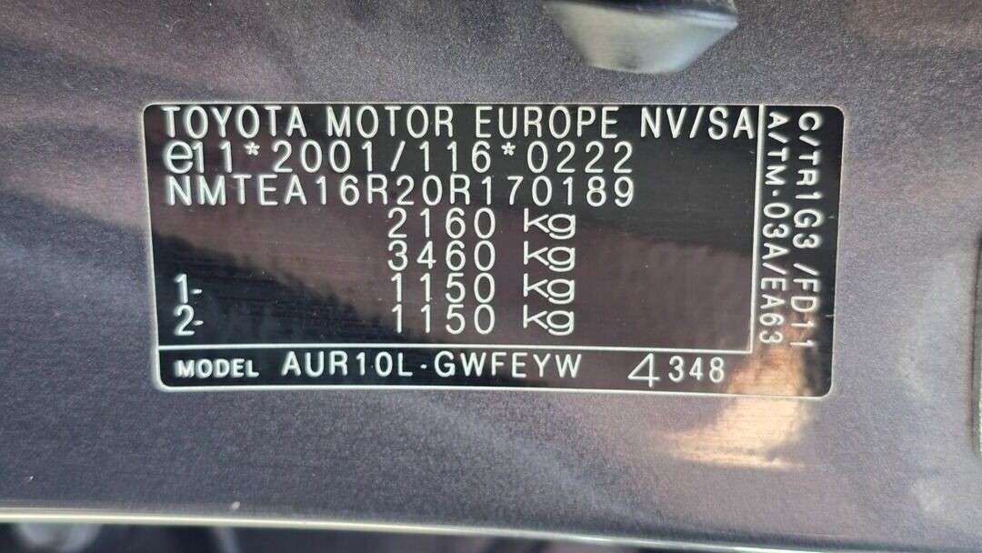 Toyota Corolla Verso