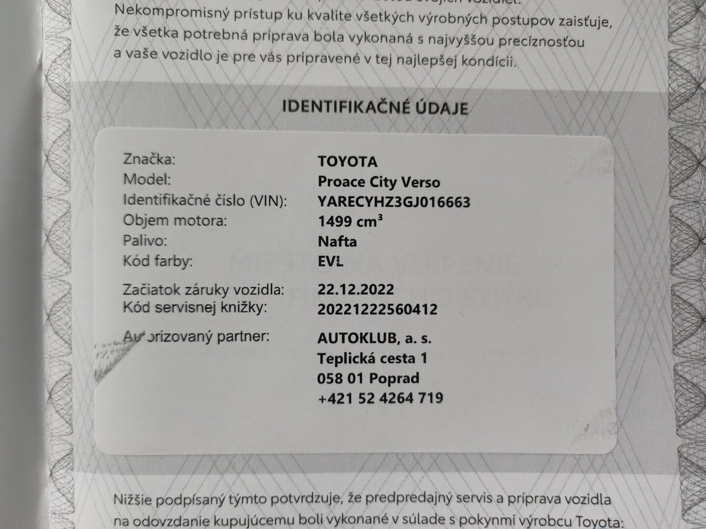 Toyota PROACE CITY VERSO