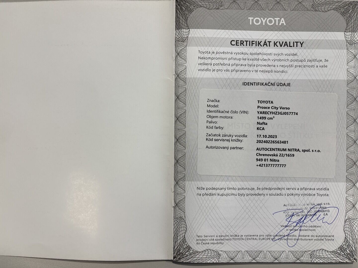 Toyota PROACE CITY VERSO
