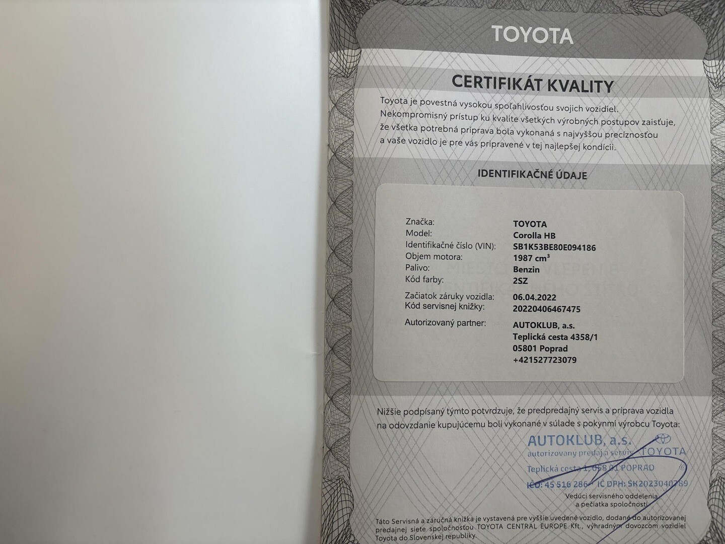 Toyota Corolla