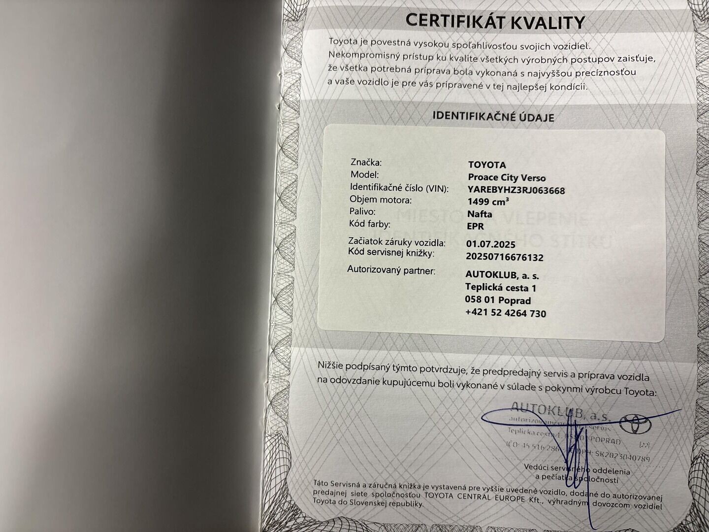 Toyota PROACE CITY VERSO