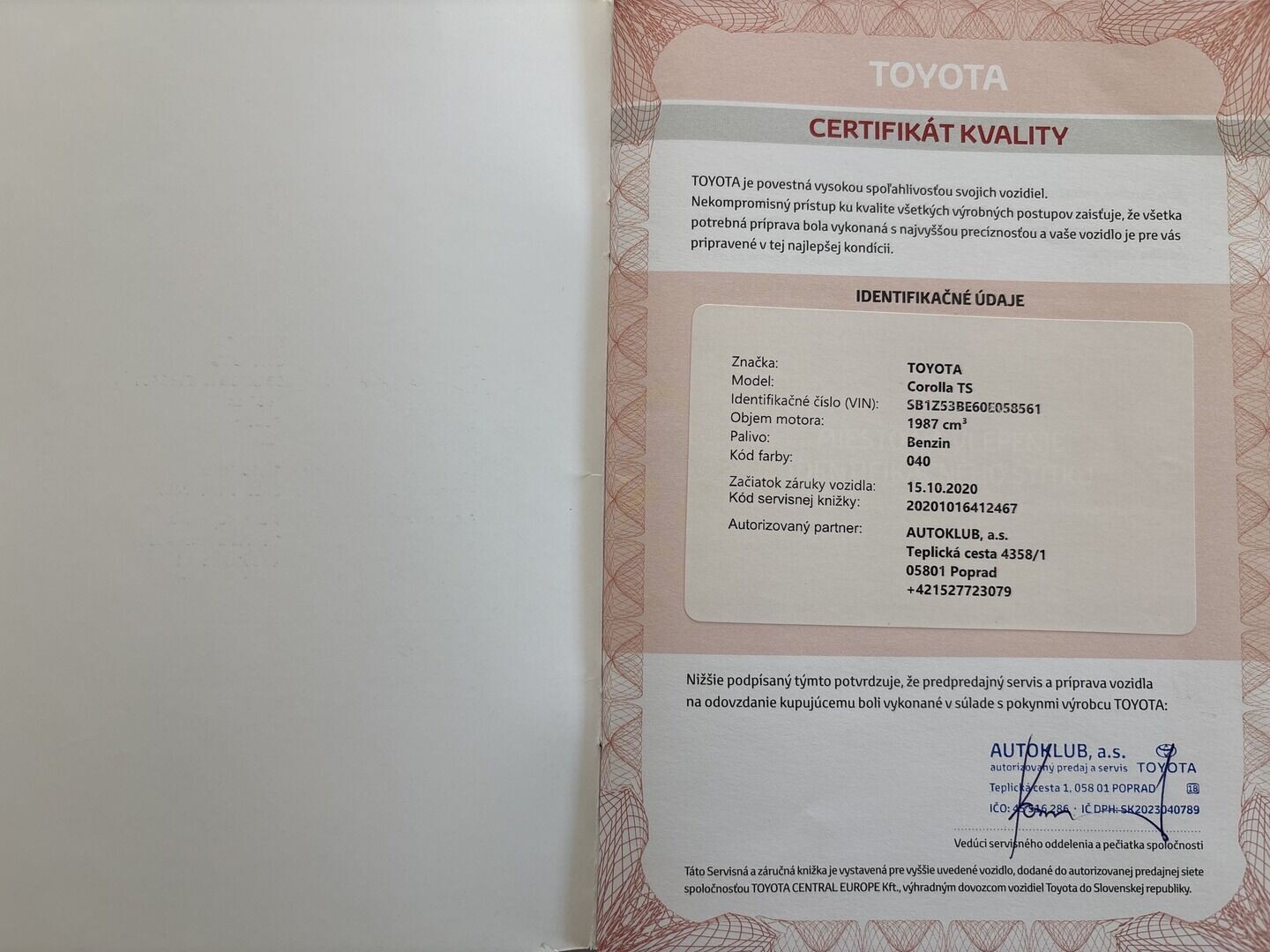 Toyota Corolla
