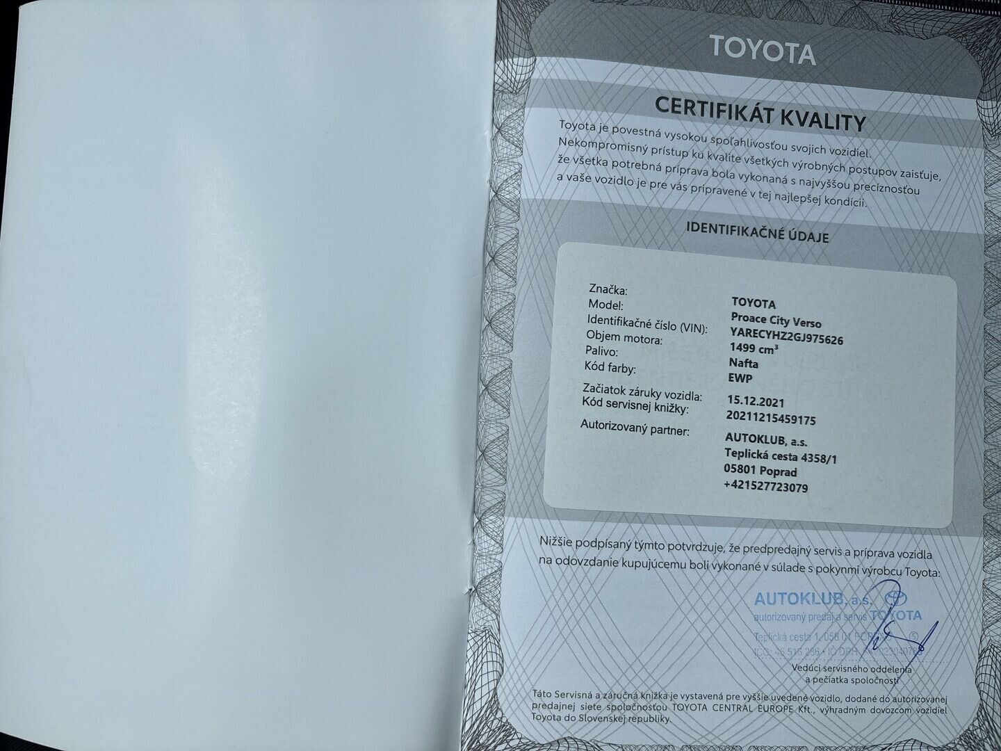 Toyota PROACE CITY VERSO